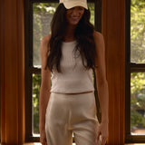 Moutonière Linen Trucker Hat