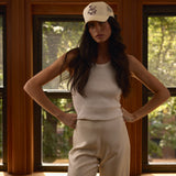 Moutonière Linen Trucker Hat